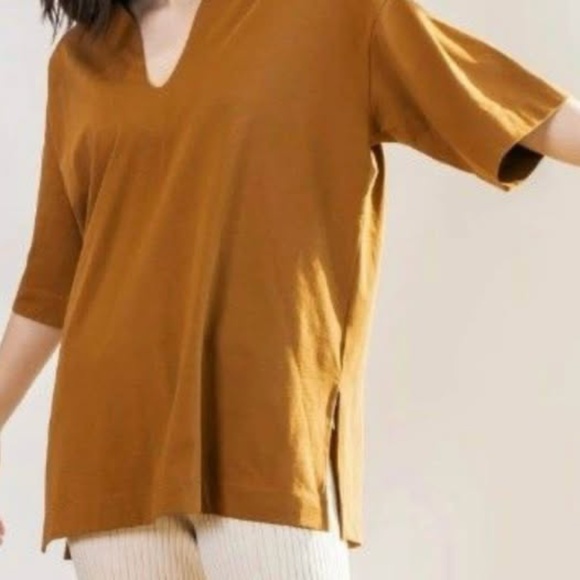 Uniqlo x Mame Kurogouchi shirt and 3D Knit Ribbed Shorts - Picture 3 of 4